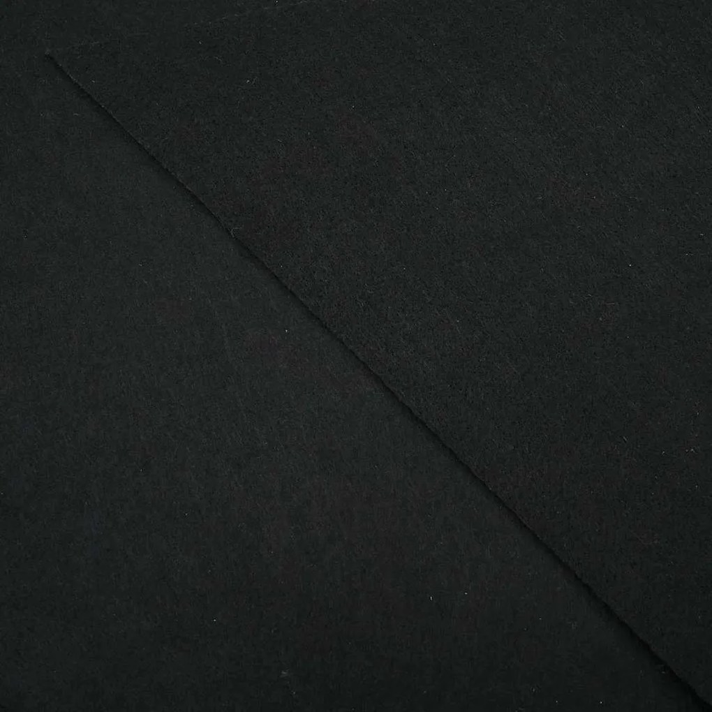 vidaXL Εδαφοκάλυψη Πισίνας Μαύρο 500 x 250 cm Μη Υφαμένο Ύφασμα