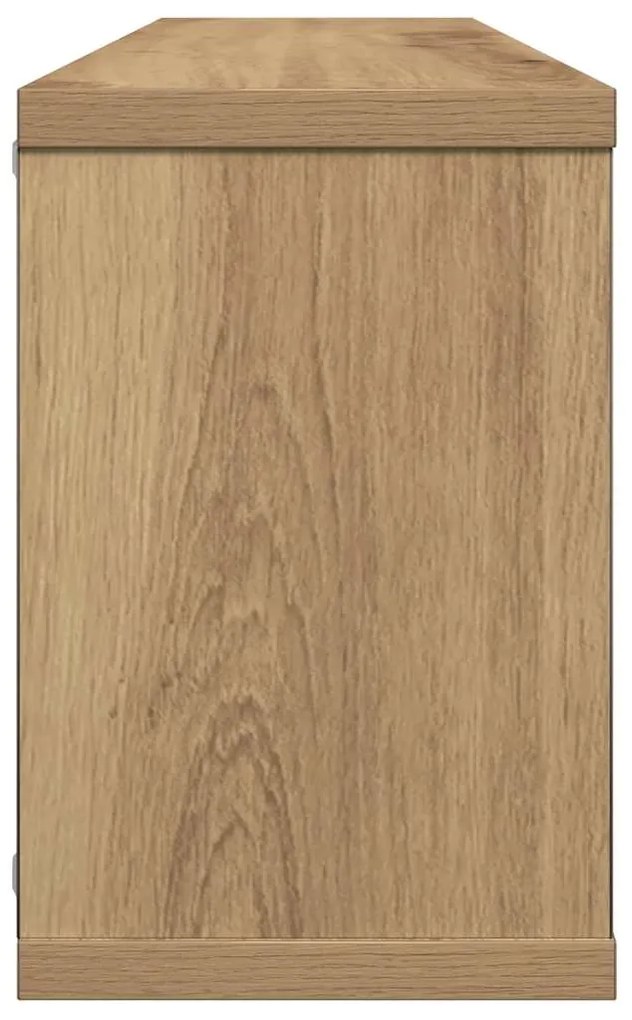 vidaXL Ράφια κύβων τοίχου 2 τεμάχια Artisan Oak Κατασκευασμένο ξύλο