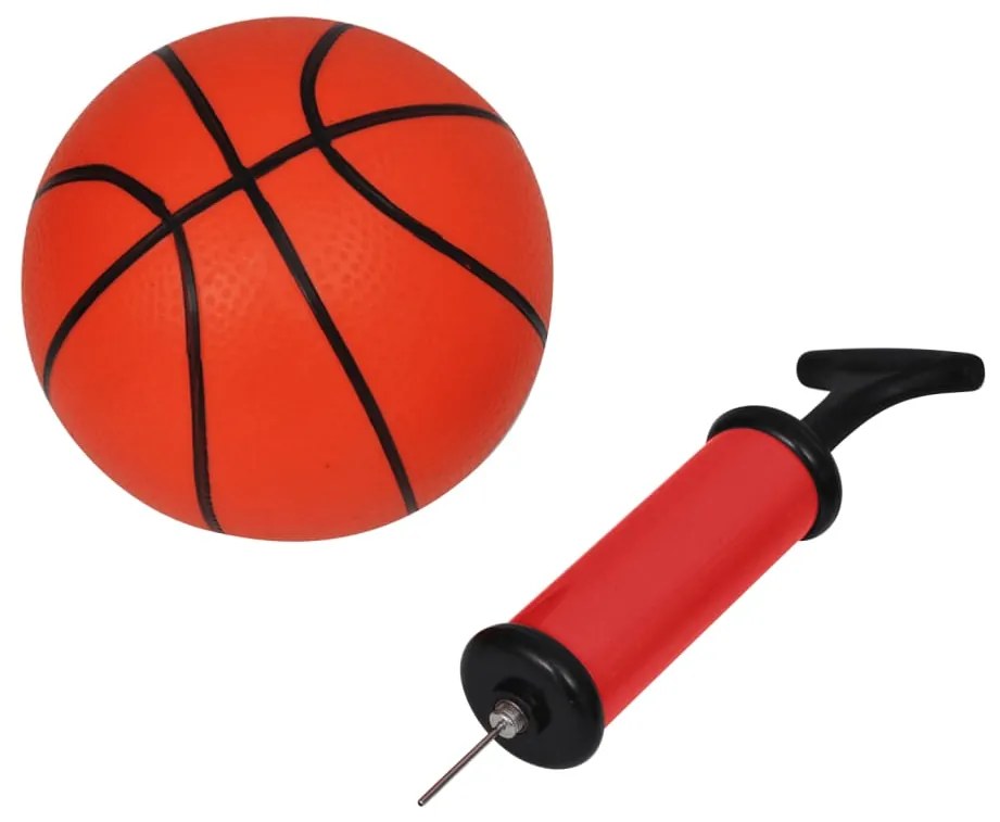 Μίνι μπασκέτα Σετ στεφάνι με μπάλα και τρόμπα