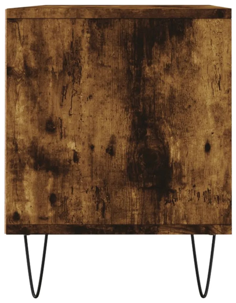vidaXL Έπιπλο Τηλεόρασης Καπνιστή Δρυς 100x34,5x44,5 εκ. Επεξ. Ξύλο
