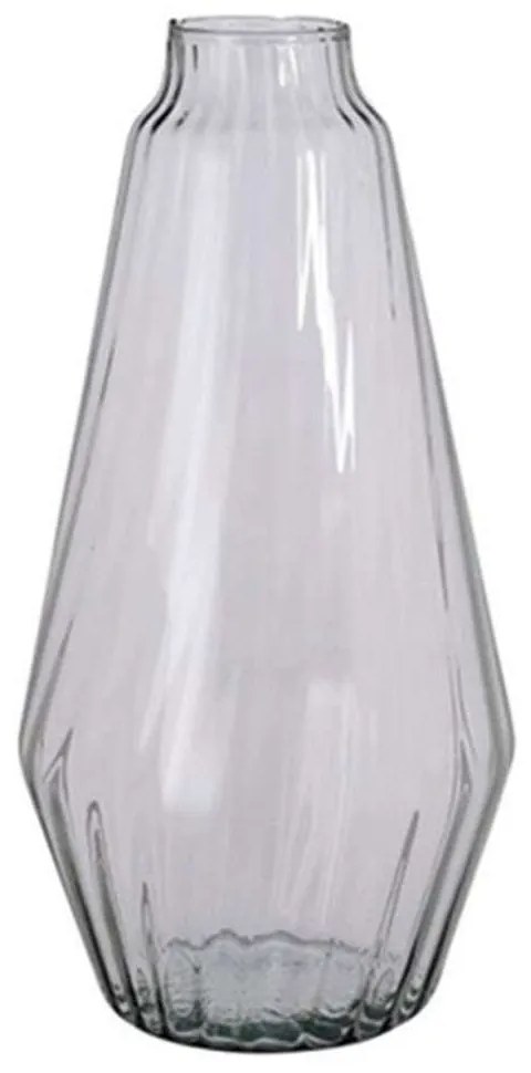 Βάζο Γυάλινο Silva 02.1051941 19x42cm Clear Glass