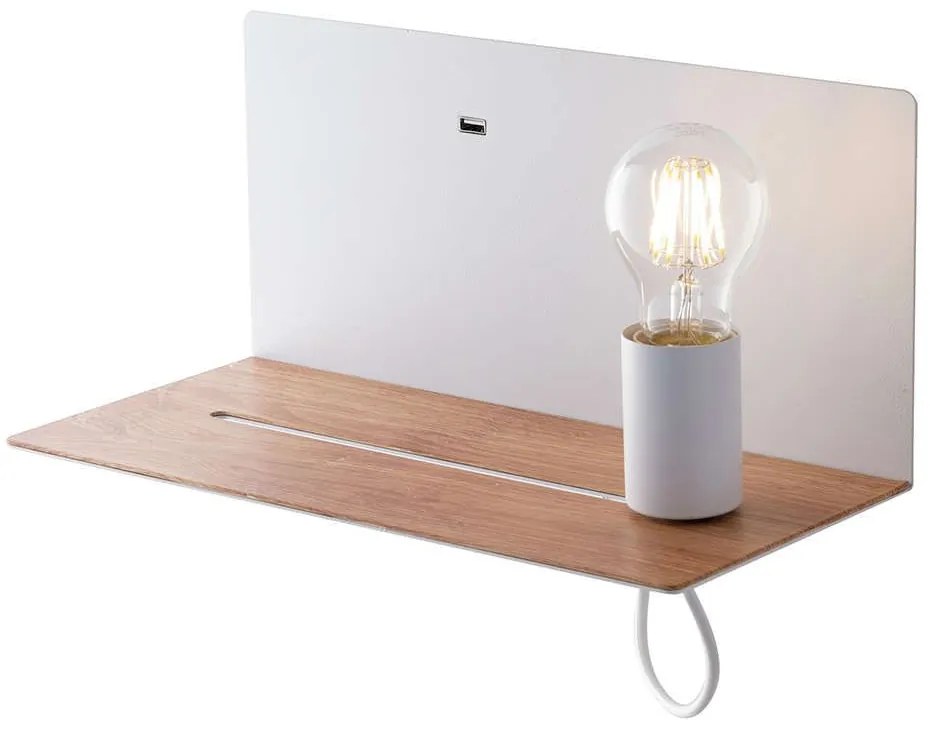 Φωτιστικό Τοίχου - Απλίκα I-Flash-AP BCO 8031414869688 White Luce Ambiente Design Μέταλλο