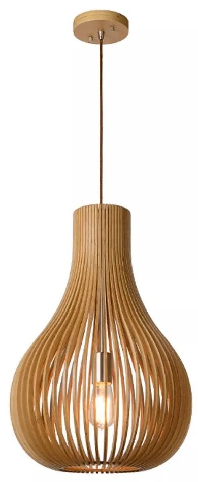 Φωτιστικό Οροφής Bido 01400/38/72 38x185cm 1xE27 60W Natural Lucide