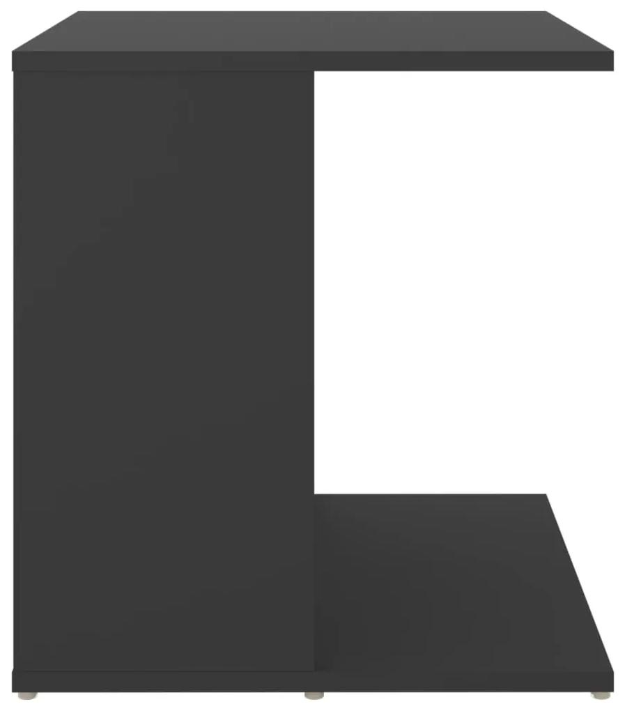 vidaXL Τραπέζι Βοηθητικό Γκρι 45 x 45 x 48 εκ. από Μοριοσανίδα