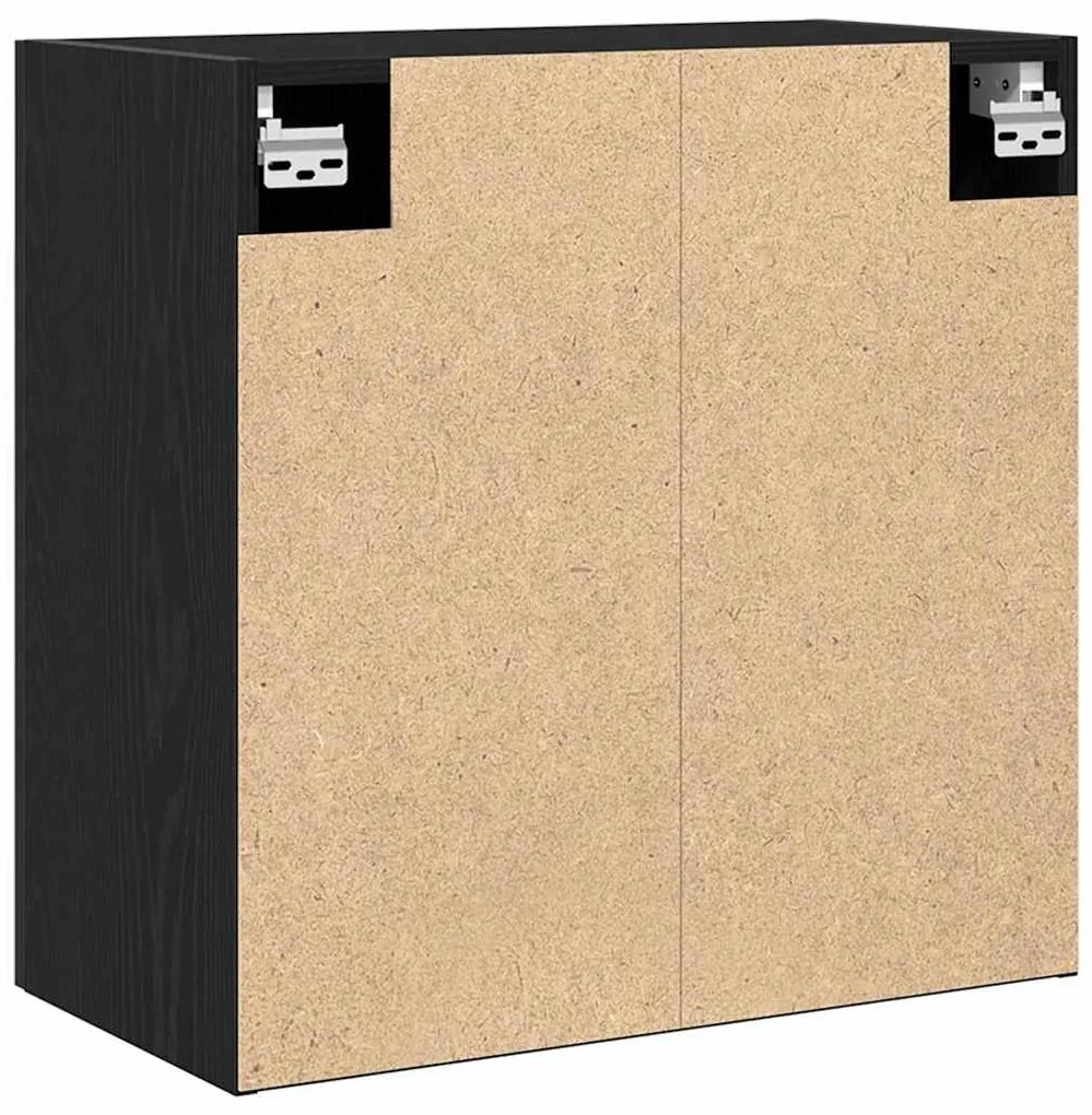 vidaXL Ντουλάπα Τοίχου Μαύρη δρυς 60 x 30 x 60 cm Επεξεργασμένο ξύλο