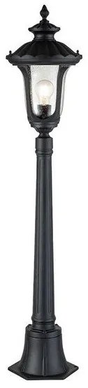 Επιδαπέδιο Φωτιστικό  Κολονάκι  1xE27  Μαύρο  IP44  115cm  Chicago CC4-S-BK Elstead Lighting-CC4-S-BK-Μαύρο CC4-S-BK