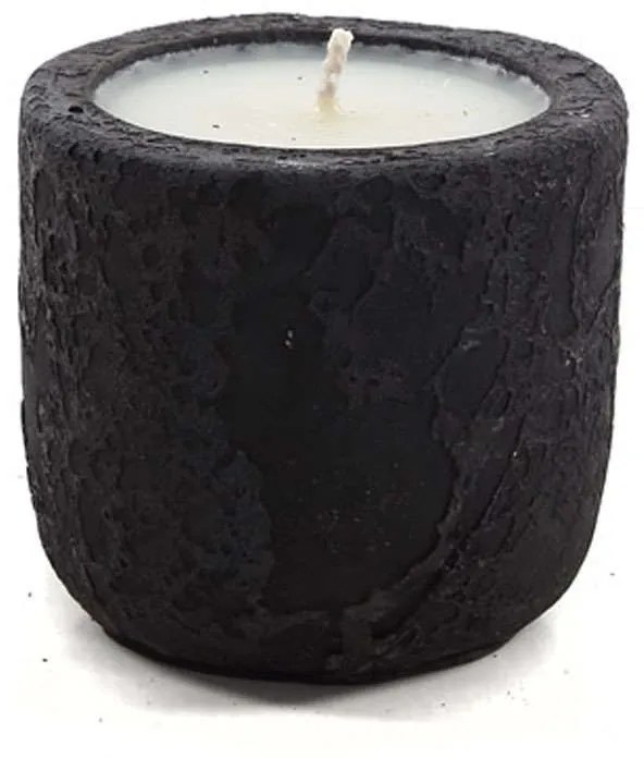 Βάση Ρεσώ Mingi 0630029 (11x11x10cm) Black Spot Gray Clay/Terracotta Soulworks Ceramic