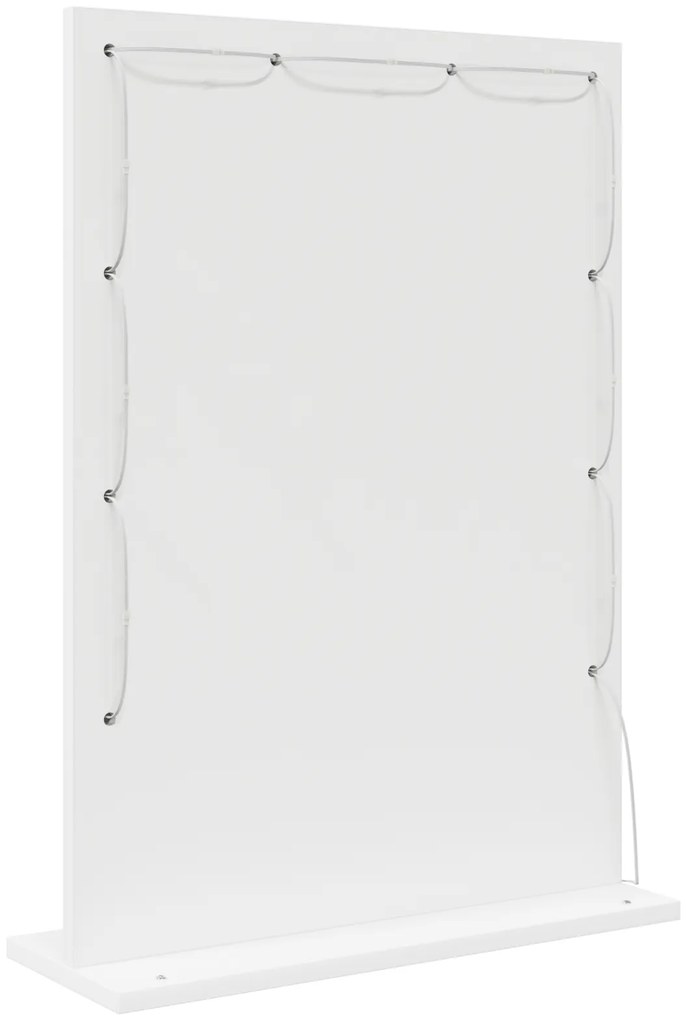vidaXL Καθρέφτης Vanity  με LED Φώτα Λευκό 70x50x18 εκ.