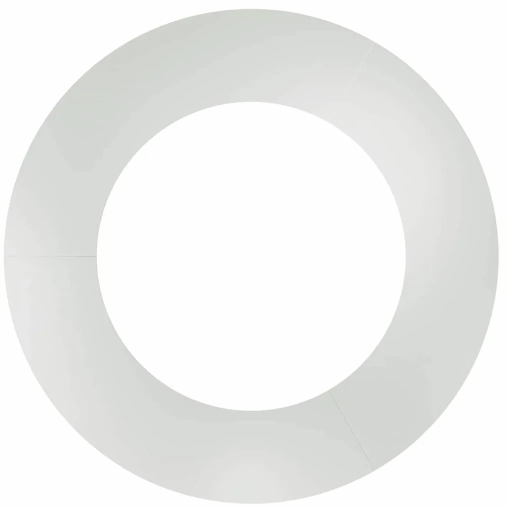 vidaXL Φλατ Δαχτυλίδια Δέντρων 5 pcs Ασημί Ø50 / 80 εκ.