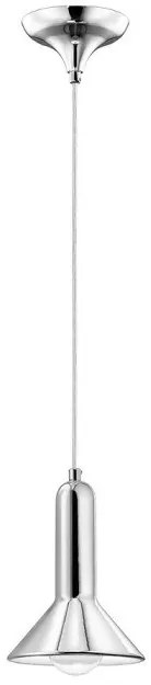 Κρεμαστό Φωτιστικό Οροφής 60W E27 Μέταλλο Luma Lighting-102-60080-04 chrome-Χρώμιο 102-60080-04 chrome