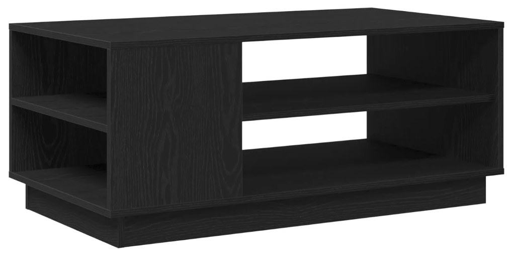 vidaXL Μαύρο Τραπέζι σαλονιού 102x55x43 εκ. Κατασκευασμένο από Επεξεργασμένο Ξύλο