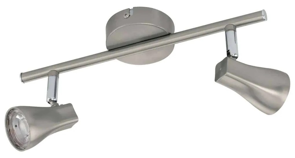 Φωτιστικό Σποτ Led 97823 Chromium Tiberio 1 Eglo Metal, Plastic