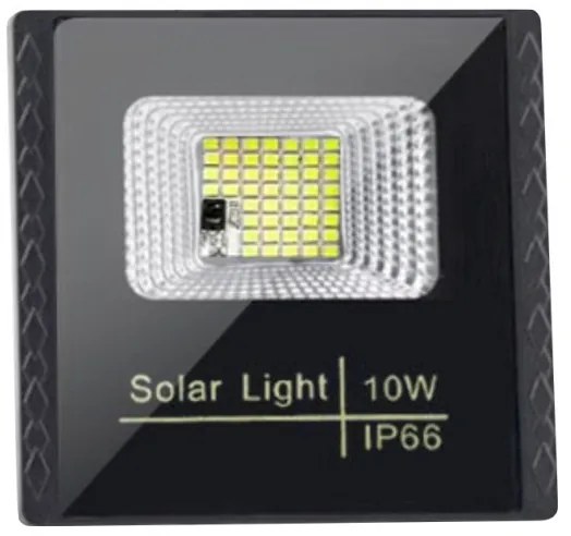 Ηλιακός Προβολέας LED 10W 6500K IP66 Με Αισθητήρα Μαύρος 6476 Spotlight 6476 Μαύρο