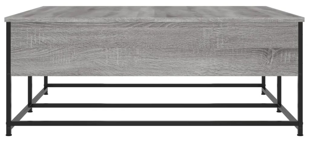 vidaXL Τραπεζάκι Σαλονιού Γκρι Sonoma 100 x 99 x 40 εκ. Επεξεργ. Ξύλο