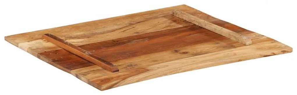 vidaXL Επιφάνεια Τραπεζιού Ορθ. 70x80 εκ 15-16 χιλ Μασίφ Ανακ. Ξύλο