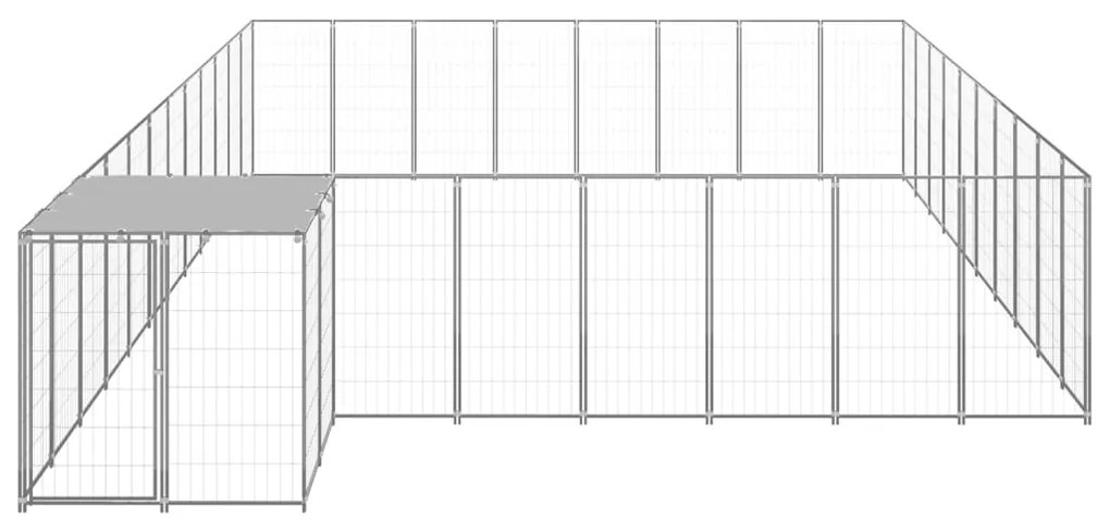 Σπιτάκι Σκύλου Ασημί 25,41 μ² Ατσάλινο   - Ασήμι