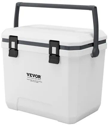 VEVOR Portable Cooler 38 QT Insulated Cooler 54 Can Capacity with Cup Holder