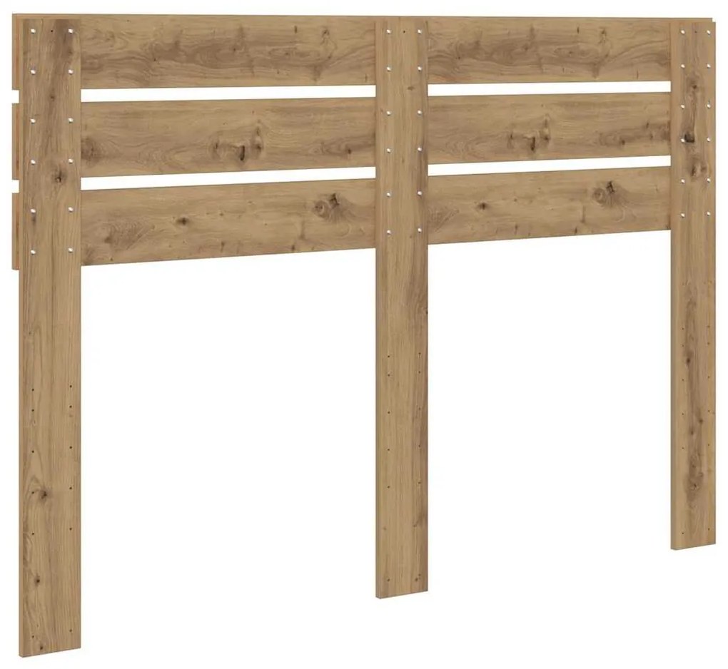 vidaXL Κεφαλάρι με κεφαλάρι Artisan Oak 160 cm Επεξεργασμένο ξύλο