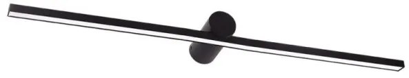 Απλίκα Φωτιστικό Τοίχου Rocco L60 μεταλλικό Viokef 4236201 Μαύρο