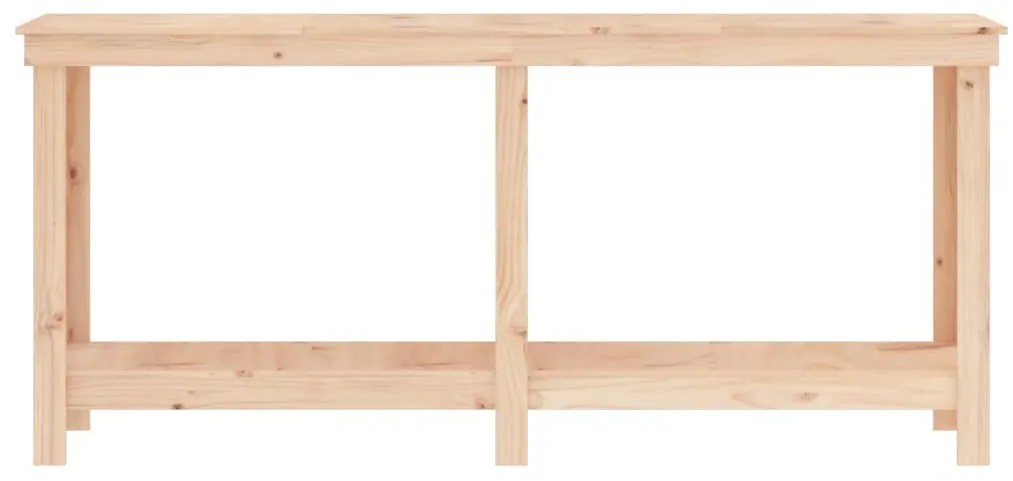 vidaXL Πάγκος Εργασίας 180x50x80 εκ. από Μασίφ Ξύλο Πεύκου