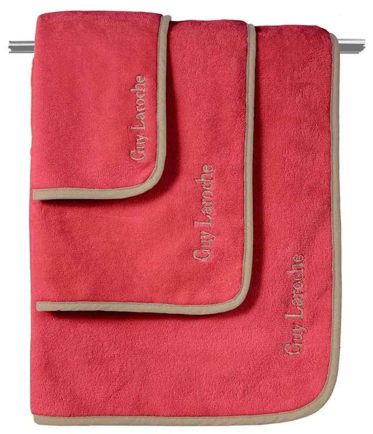 Πετσέτες New Comfy (Σετ 3τμχ) Red Guy Laroche Σετ Πετσέτες 70x140cm Βαμβάκι-Πολυέστερ