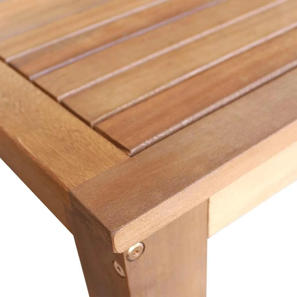 vidaXL Τραπέζι Μπαρ 60 x 60 x 105 εκ. από Μασίφ Ξύλο Ακακίας