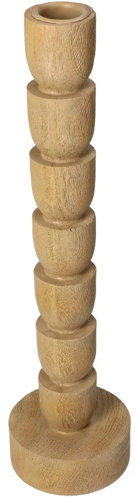 Κηροπήγιο ArteLibre Φυσικό Polyresin 8x8x30cm-05154039