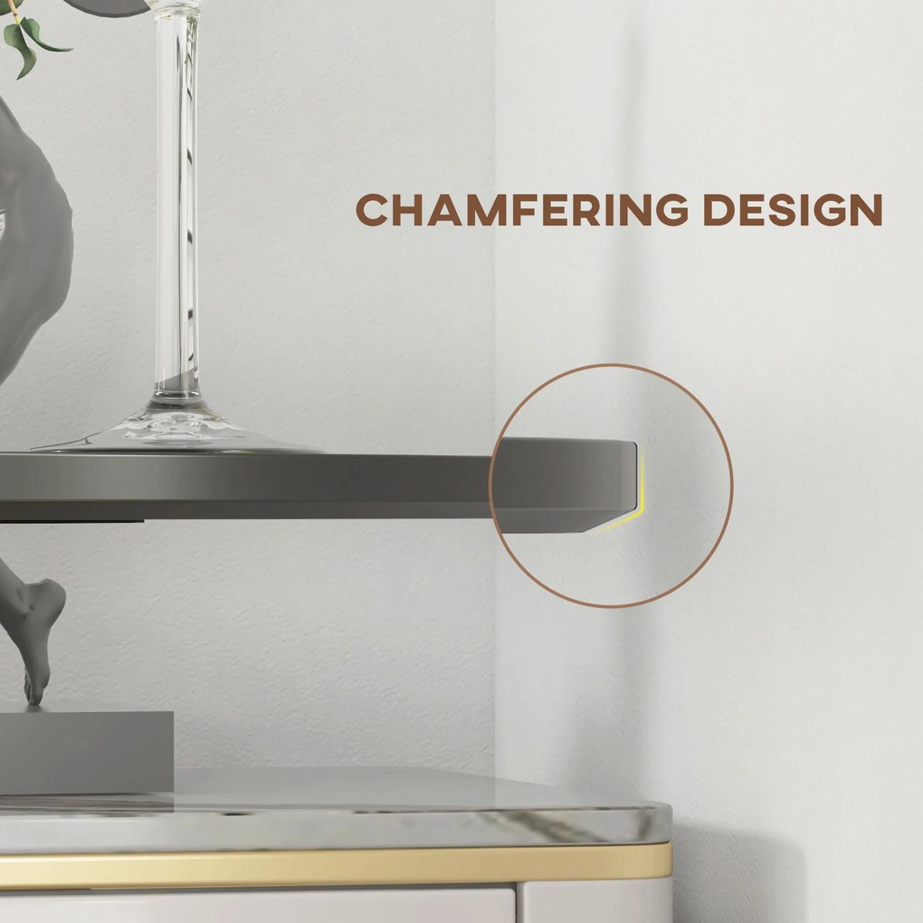 HOMCOM Τραπέζι Μπαρ, Τραπέζι Όρθιο, Τραπέζι για 2 άτομα, 60 x 60 x 102 cm, Μαύρο