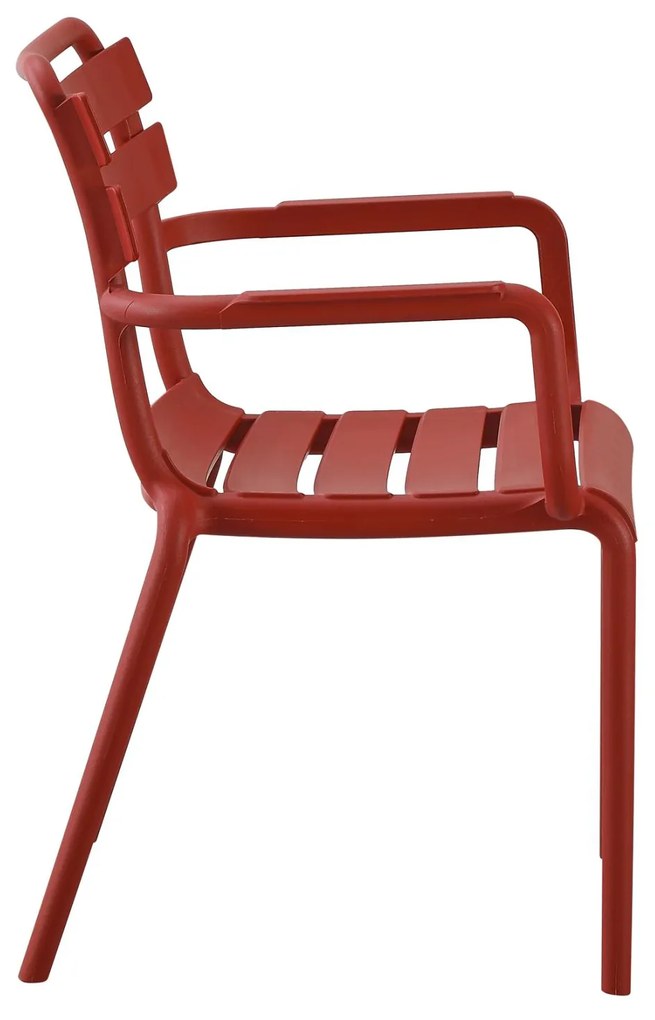 ΠΟΛΥΘΡΟΝΑ ΠΟΛΥΠΡΟΠΥΛΕΝΙΟΥ PHILLY  ΚΟΚΚΙΝΟ 58,5x49x83,5Υεκ. 58.5x49x83.5 εκ.