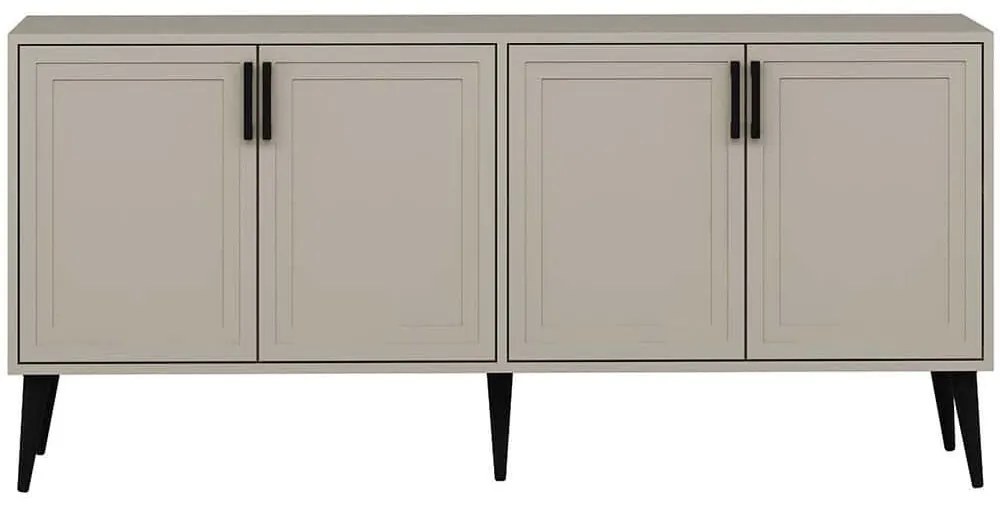 Μπουφές Prime 506MNR1322 180x45x81cm Sand Μοριοσανίδα,Ξύλο