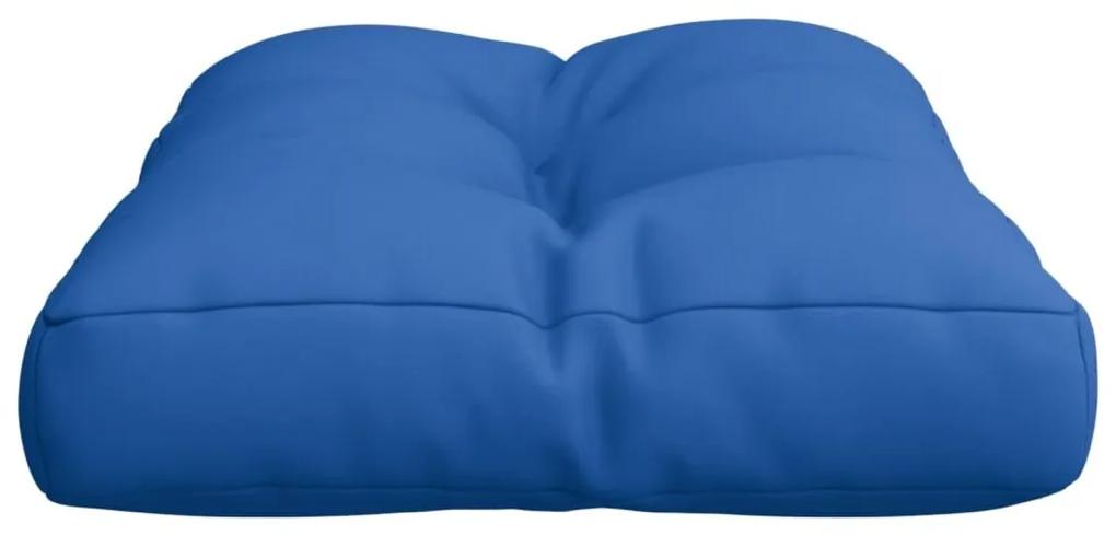 Μαξιλάρι Παλέτας Μπλε Ρουά 60 x 40 x 12 εκ. Υφασμάτινο - Μπλε