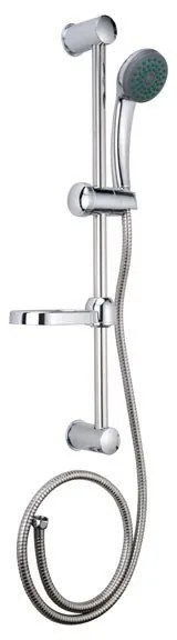 KARAG PRAXIS ANNA KTB-11-1 Κολόνα Σταθερού Ντους Χρωμέ ABS plastic, Ανοξείδωτο Ατσάλι