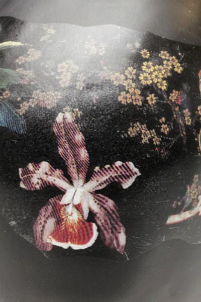Διακοσμητικό Νεκροκεφαλή Με Λουλούδι Γκρι-Χρυσό 22 εκ. (PL) 24x17x22εκ - Μαύρο