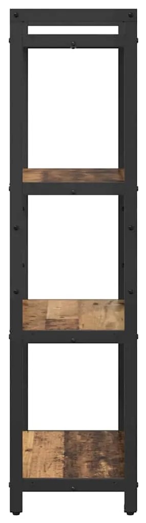 vidaXL Βιβλιοθήκη Παλαιό ξύλο 60 x 30 x 118 εκ Επεξεργασμένο ξύλο