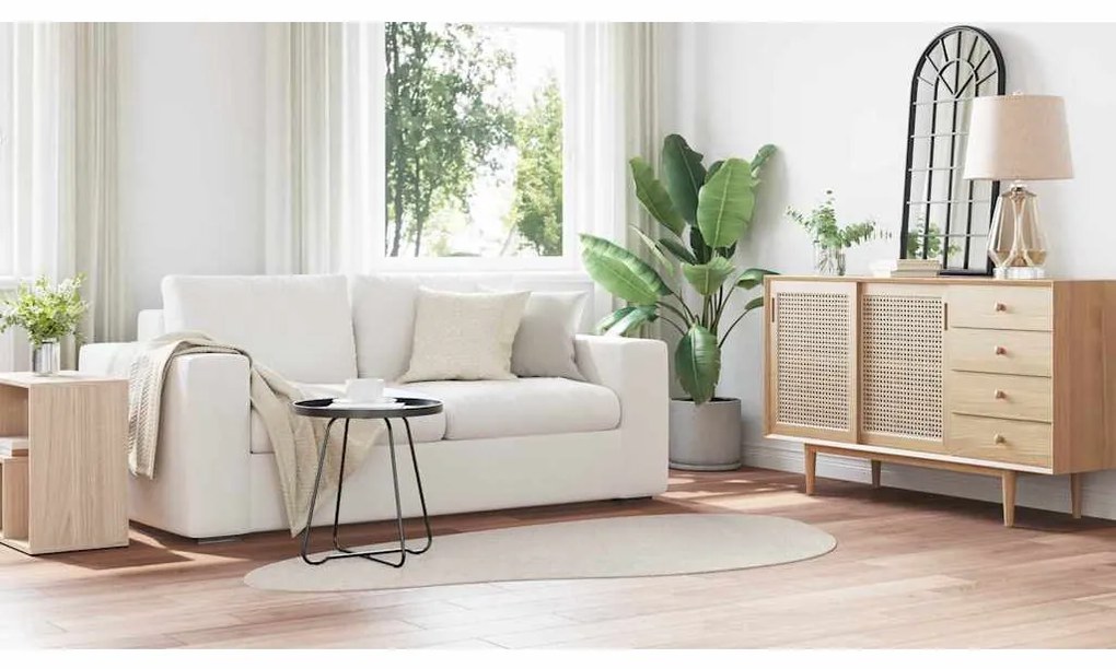 vidaXL Χαλί Άμμος 100 x 200 cm Πολυεστέρας
