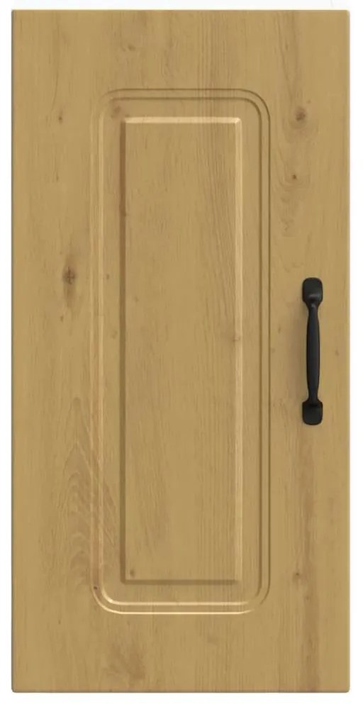 ντουλάπι τοίχου κουζίνας "Kalmar" Artisan Oak Engineered Wood - Καφέ