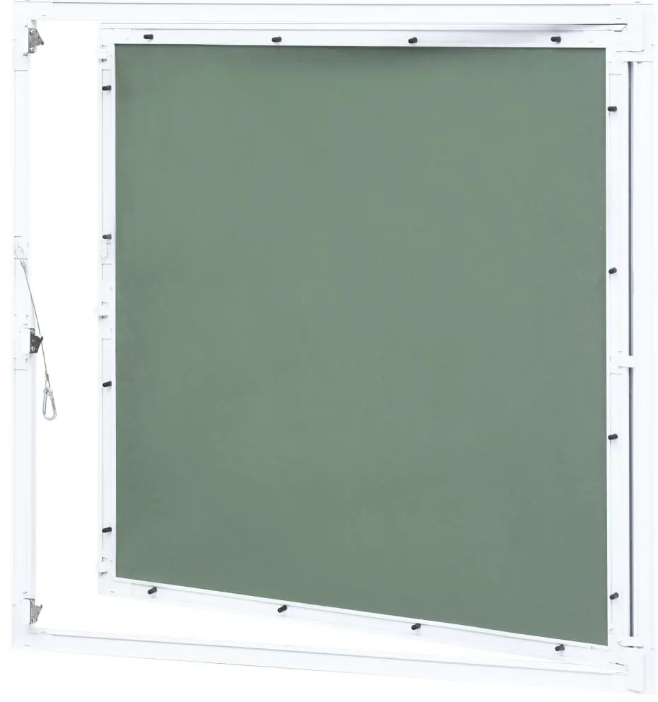 vidaXL Θυρίδα Επίσκεψης Γυψοσανίδας 600 x 600 χιλ. Σκελετός Αλουμινίου
