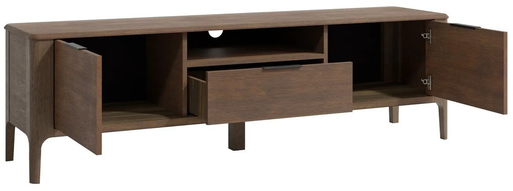 Τραπέζι Tv Austin BG106, Σκούρα δρυς, 180x53x42cm, 42 kg | Epipla1.gr