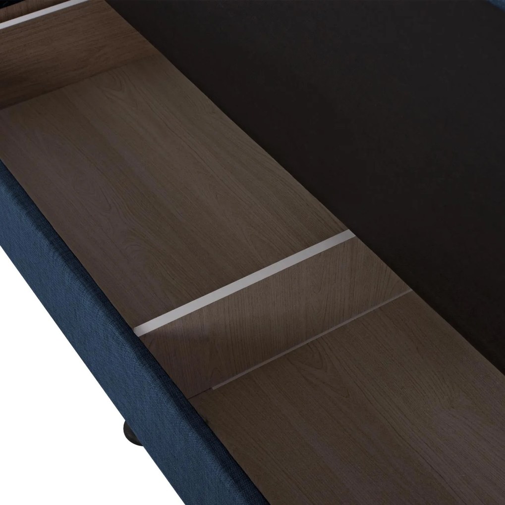 Καναπές - Κρεβάτι Andri 3θέσιος Μπλέ 180x72x77Y εκ. 180x72x77 εκ.