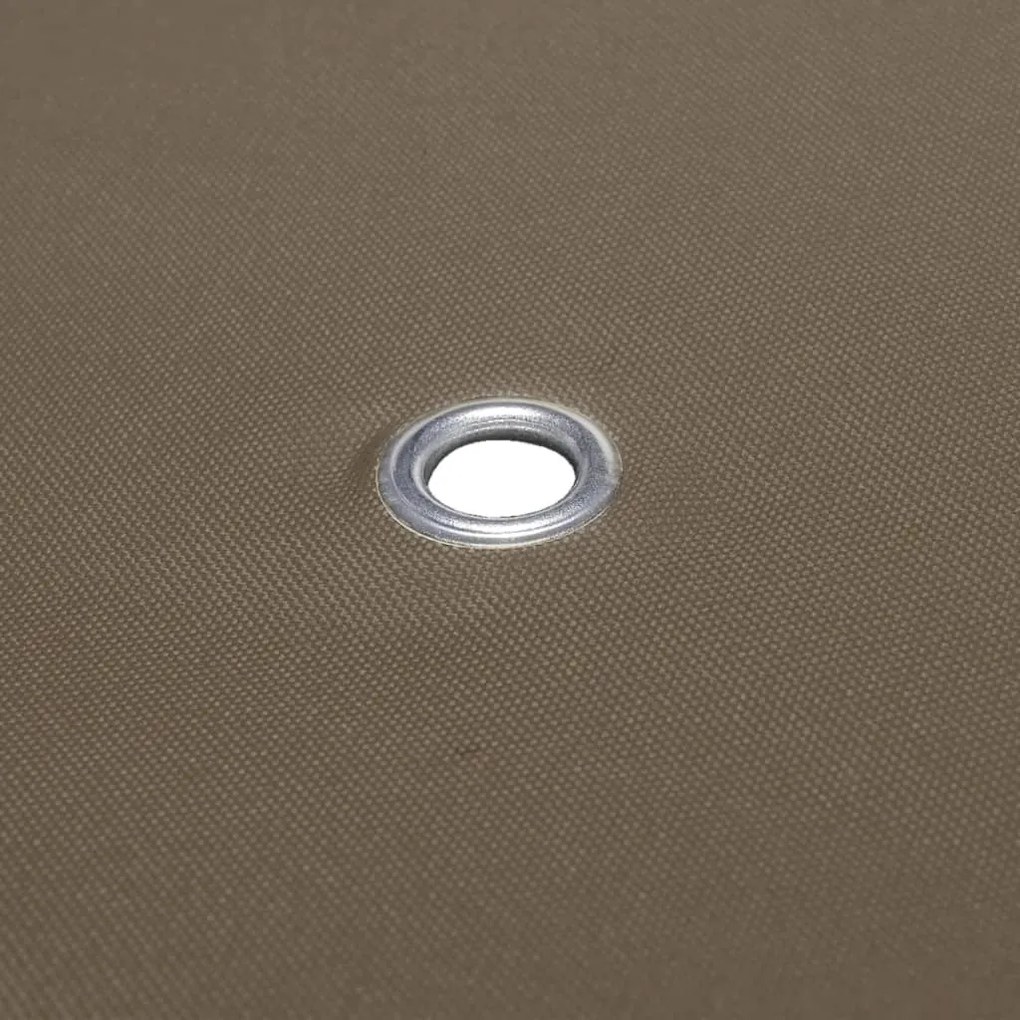 vidaXL Κάλυμμα για Κιόσκι Χρώμα Taupe 3 x 3 μ. 310 γρ./μ²