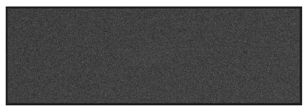 vidaXL Χαλάκι Εξώπορτας Ανθρακί και Μαύρο 60 x 180 cm
