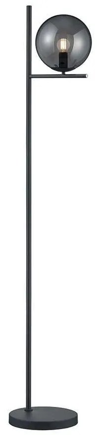 Φωτιστικό Δαπέδου Pure 402000142 Black Trio Lighting Metal, Glass