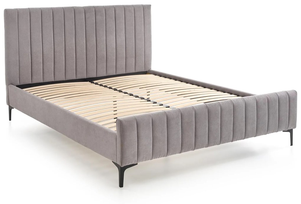 FRANCESCA 160, bed, light gray DIOMMI V-CH-FRANCESCA_160-LOZ