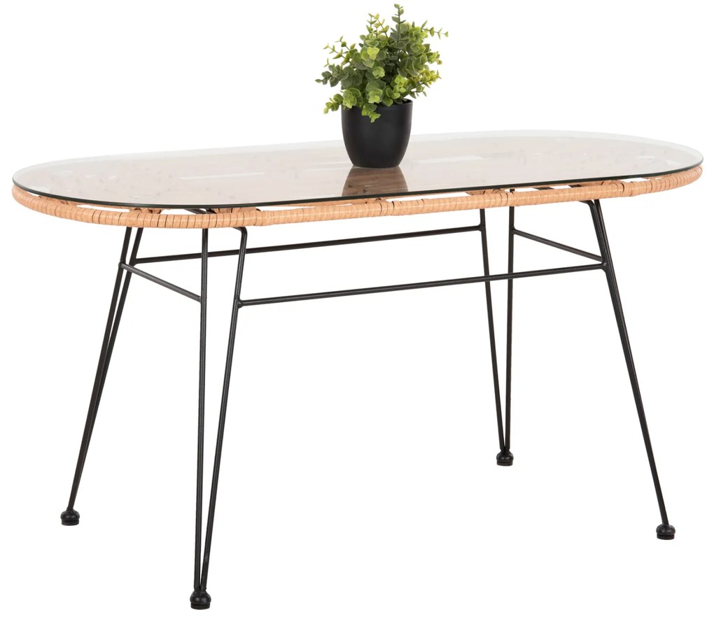 Intrahome ΤΡΑΠΕΖΙ ΟΒΑΛ ΧΑΜΗΛΟ NELSPRUICASABLANCALTCASABLANCAI .11 ΜΠΕΖ KUCASABLANCALCASABLANCA_LUMPURLOEMFONCASABLANCALTCASABLANCAIEIN-ΜΑΥΡΟ ΜΕΤΑΛΛΟ 100x45x51,5Υεκ. intraho-1721592