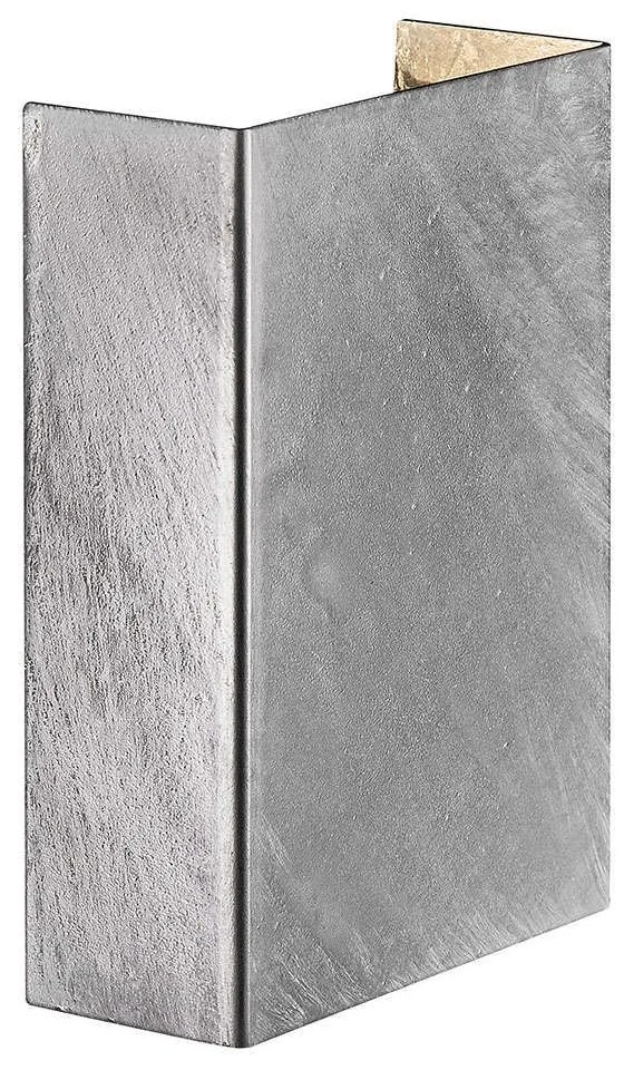Φωτιστικό Τοίχου Fold 10 2019041031 10,5x14,8cm Led 2x250Lm 3,5W 3000K IP54 Steel Nordlux Steel,Plastic