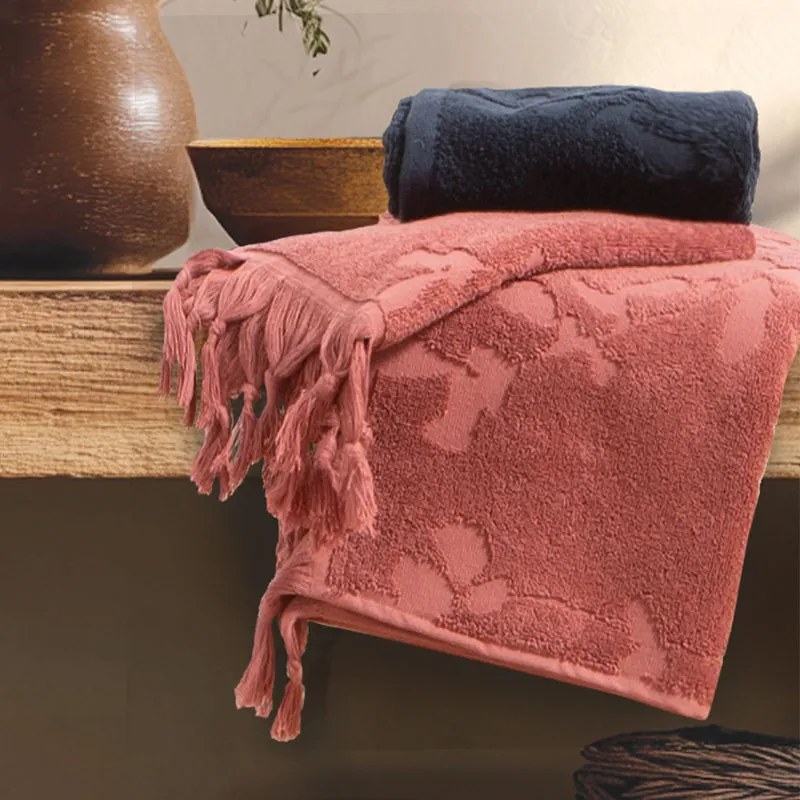 Πετσέτα Προσώπου (50x90) Nef-Nef Homeware Premium Vania Rose 550gsm