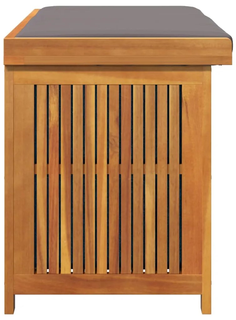 vidaXL Κουτί Μαξιλαριών Εξ. Χώρου 113x50x60,5 εκ. Μασίφ Ξύλο Ελάτης