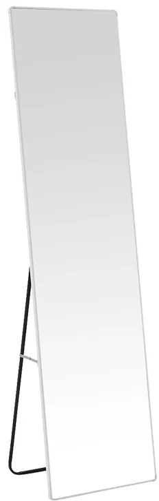 Καθρέπτης Moira pakoworld αλουμίνιο σε λευκή απόχρωση 40x28x150εκ