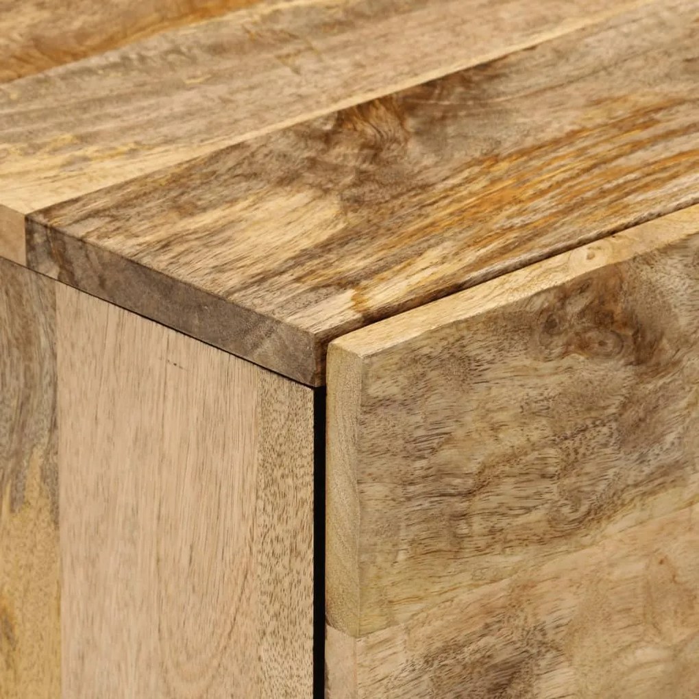 vidaXL Κομοδίνο 50 x 33 x 60 εκ. από Μασίφ Ξύλο Μάνγκο