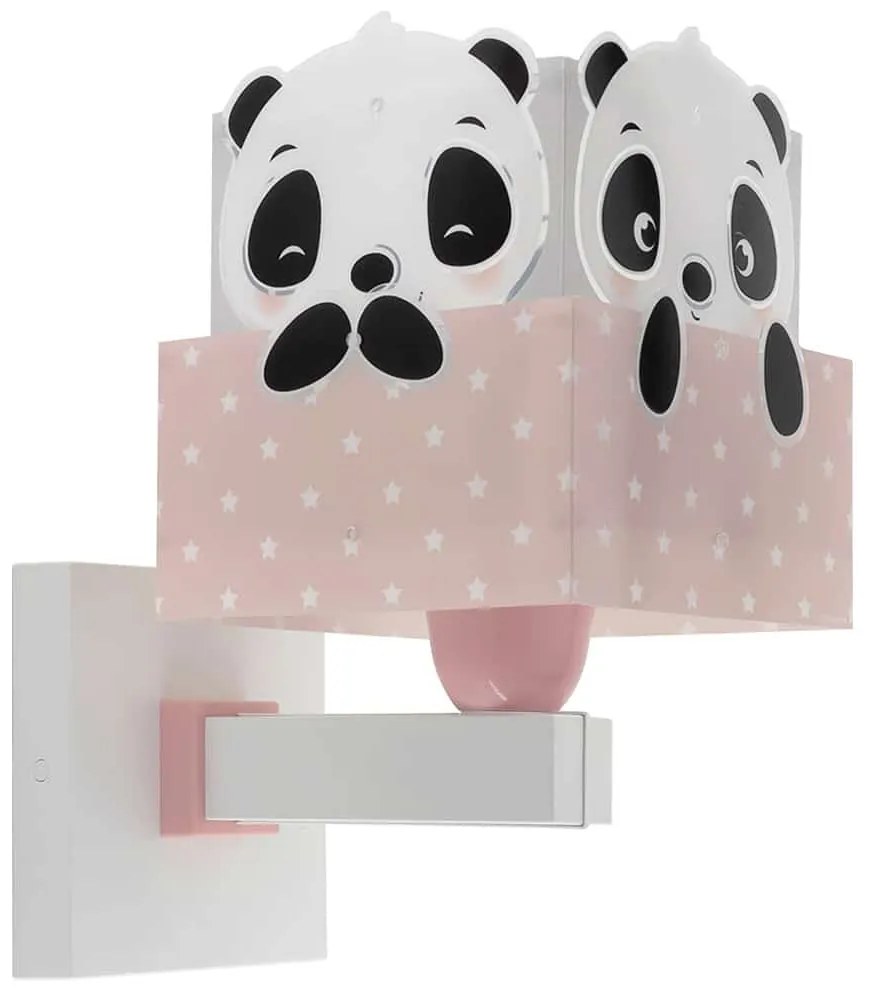 Panda Pink απλίκα τοίχου διπλού τοιχώματος (63169[S]) - 63169S